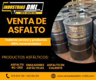 VENTA DE PRODUCTOS ASFALTICOS